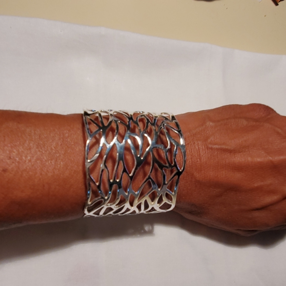 Touch of Silver cuff